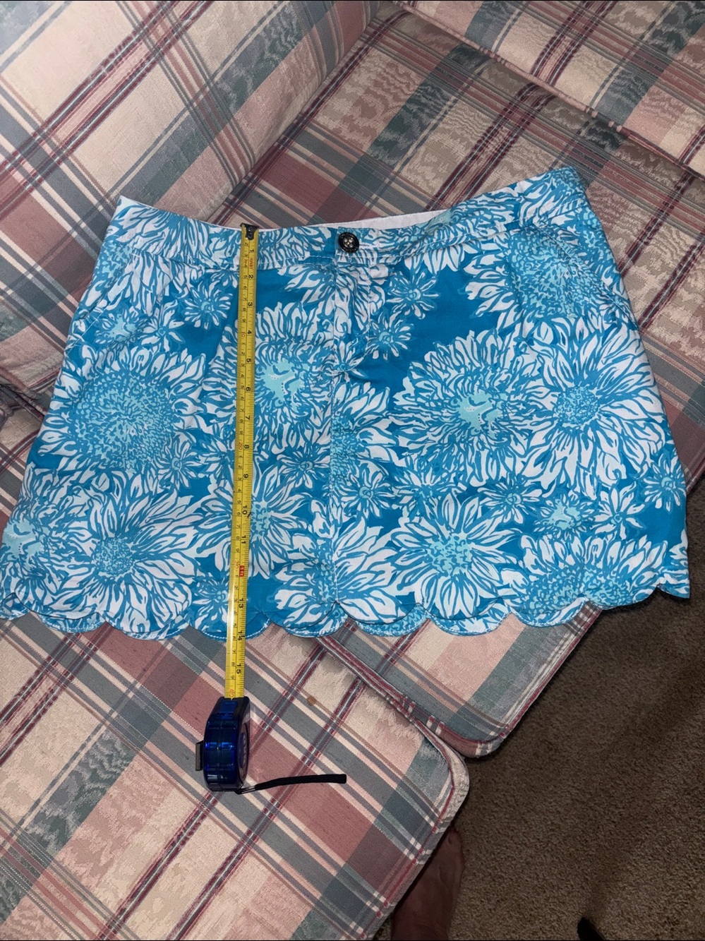 Lilly Pulitzer Scalloped Edge Skort
